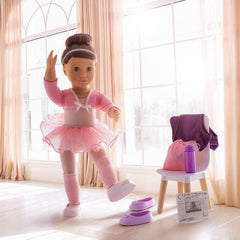 Our Generation Sydney Lee with Storybook & Outfit 18" Ballet Doll