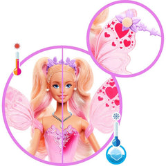 Barbie Fantasy Fairy 11" Doll with Color Change Wings and Outfit