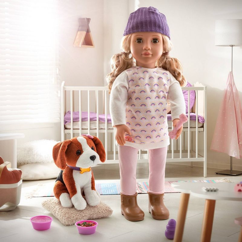 Our Generation Ember & Elsie 18" Doll & Pet Set