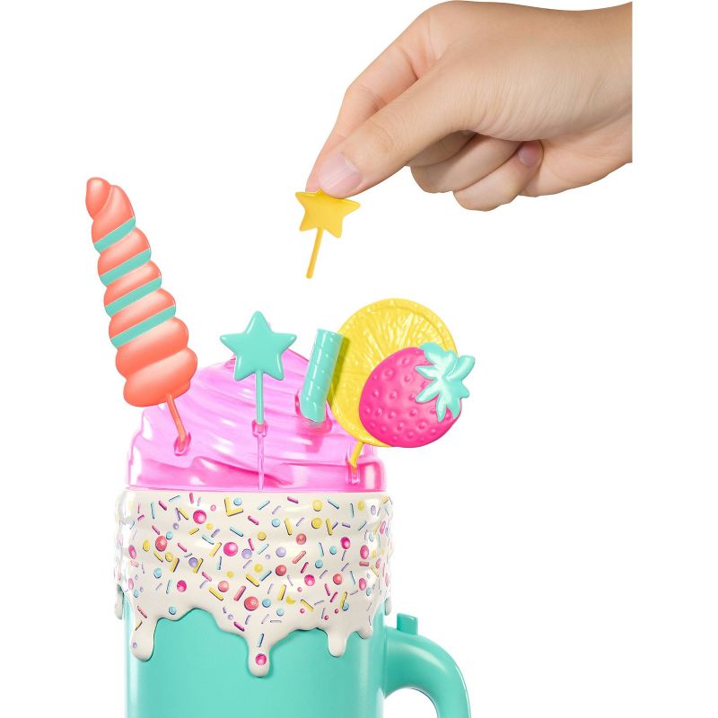 Barbie Pop Reveal Rise & Surprise Gift Set with Scented Doll, Squishy Scented Pet & More, 15+ Surprises